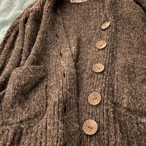 Billabong Black Textured Knit Sweater